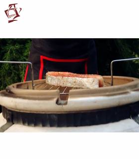 Amphora Tandoor Grillrost klein 2-Böden, Ø17 cm