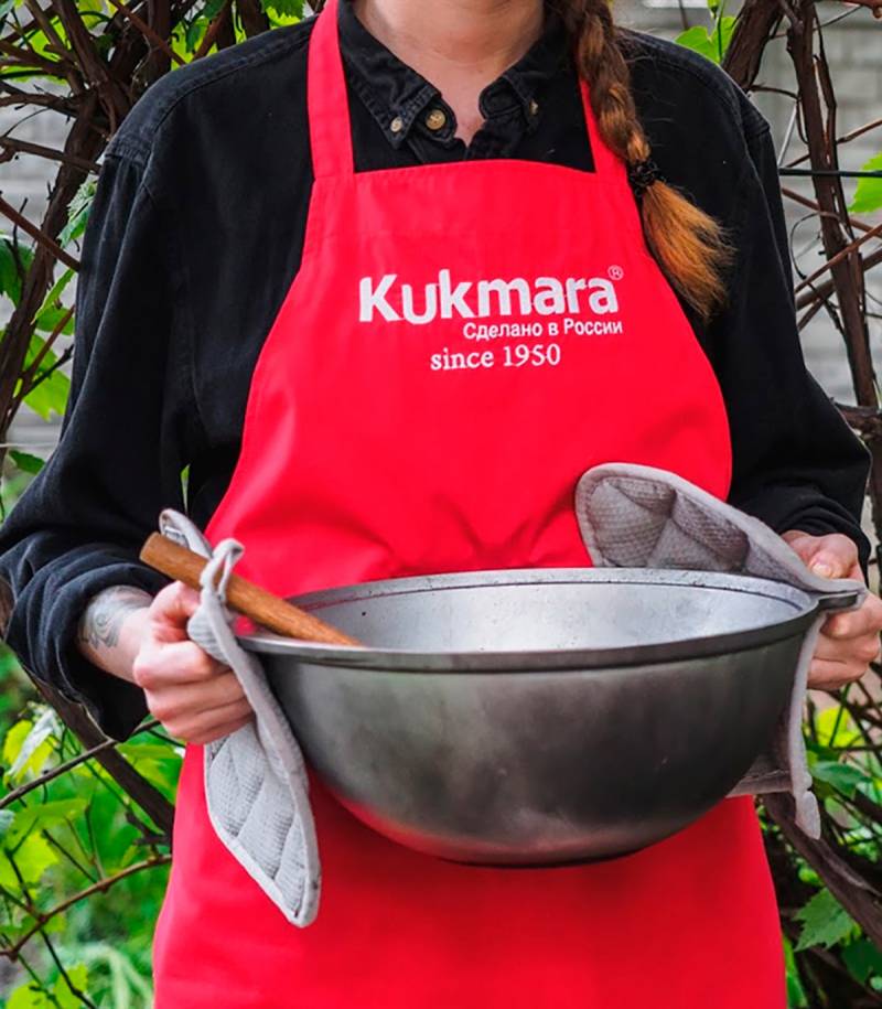 Pentola Kazan Asia In Alluminio Pressofuso - 7 Litri, Con Coperchio, Per Campeggio E Outdoor - Foto 11