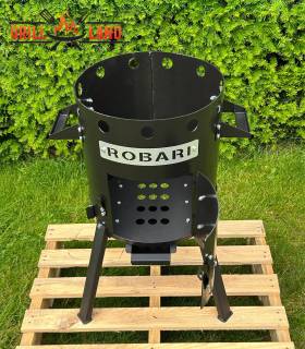 Feuerofen Utschak/Utchak Robari für Kazan 8 - 10 Liter, Feldküche, Feuertonne für Feuerplatte