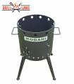 Feuerofen Utschak/Utchak 40 cm Robari U40E für Kazan 12 - 15 Liter, Feldküche, Feuertonne für Feuerplatte